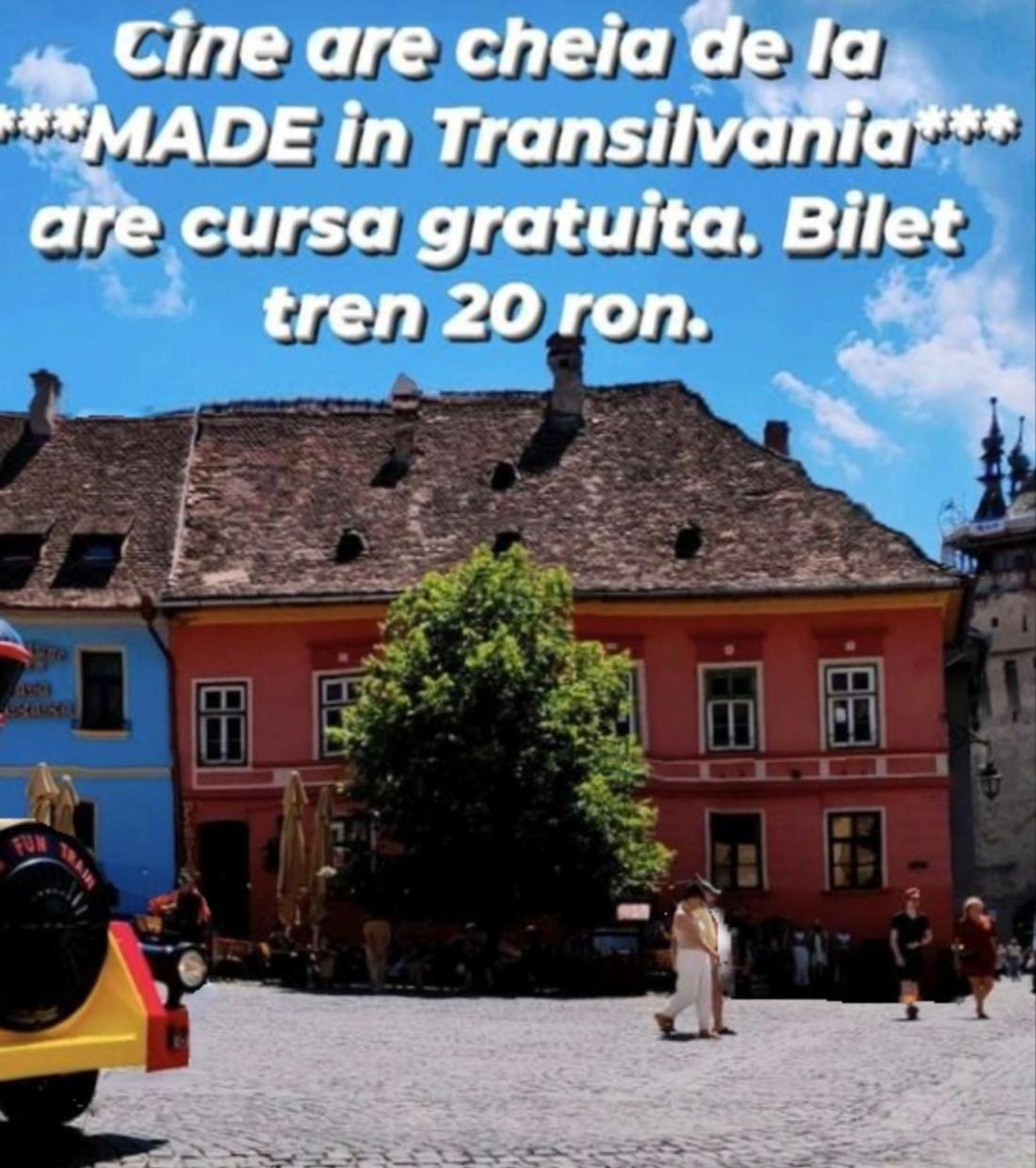 Made In Transilvania Aparthotel Sighisoara Exterior photo